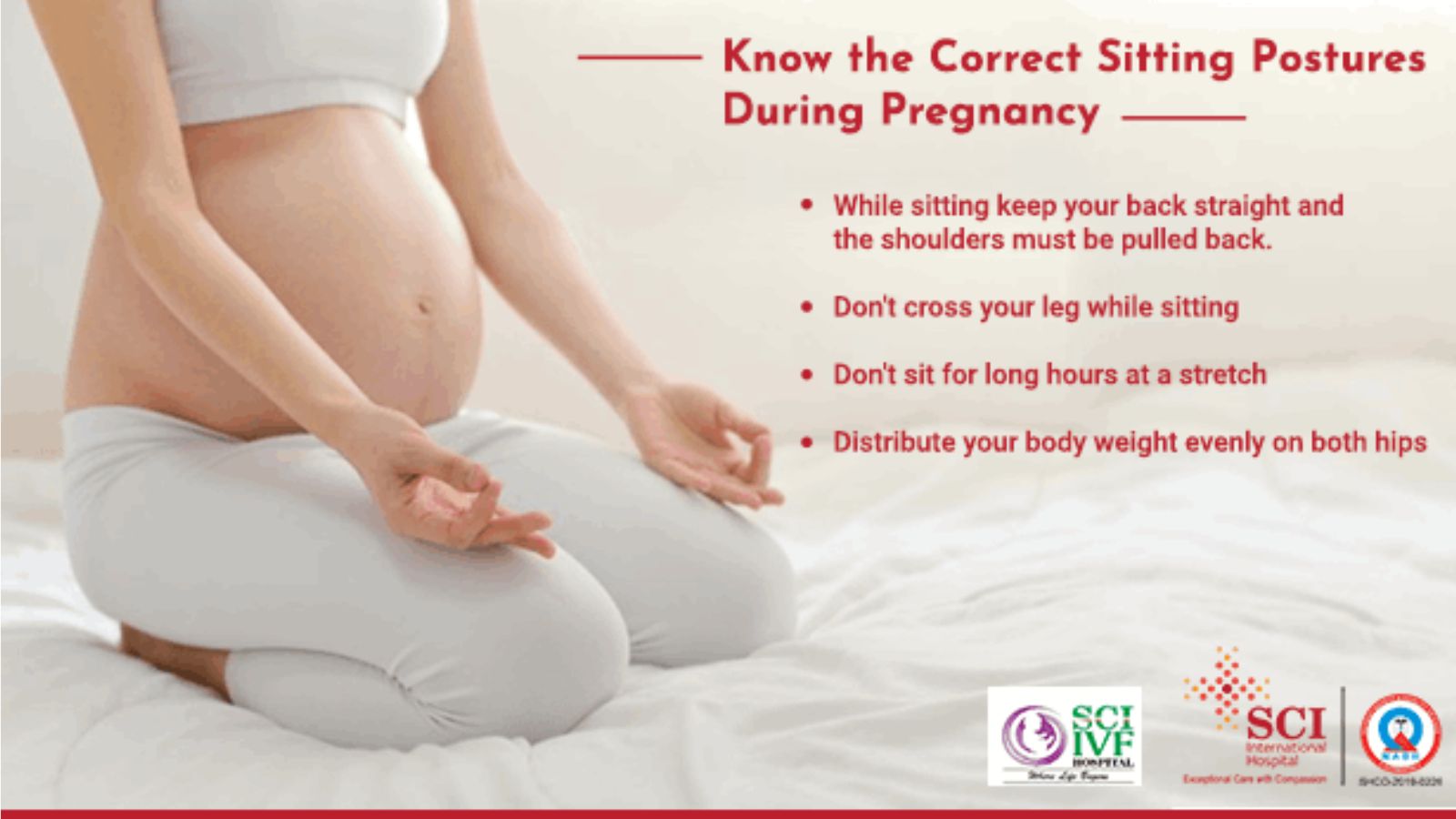 Know the Correct Sitting Postures during Pregnancy: 1st Trimester, 2nd Trimester and 3rd Trimester